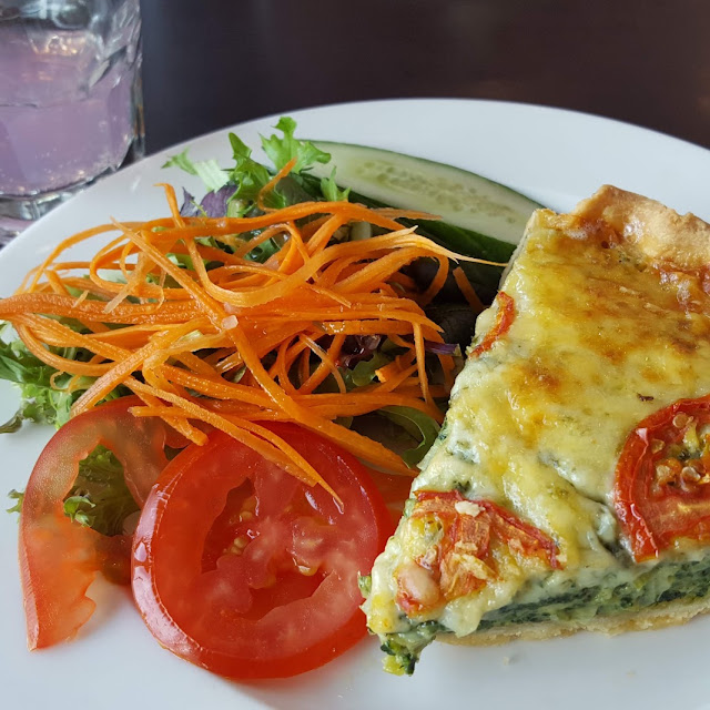 Quiche Lorraine or Spinach Quiche