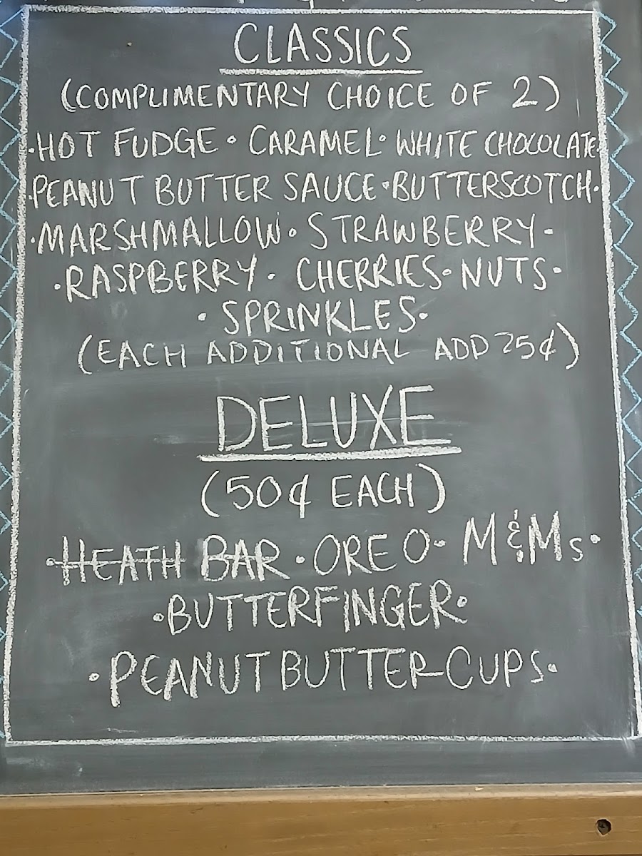 Java N Jive menu board