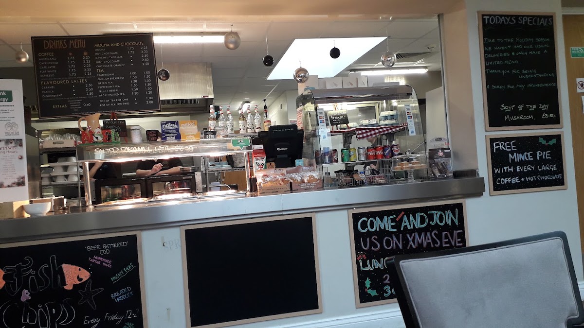 Willow Tree Cafe menu board