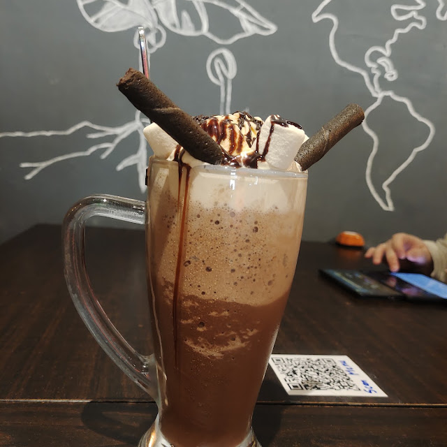 Avocado Chocolate Milk Shake