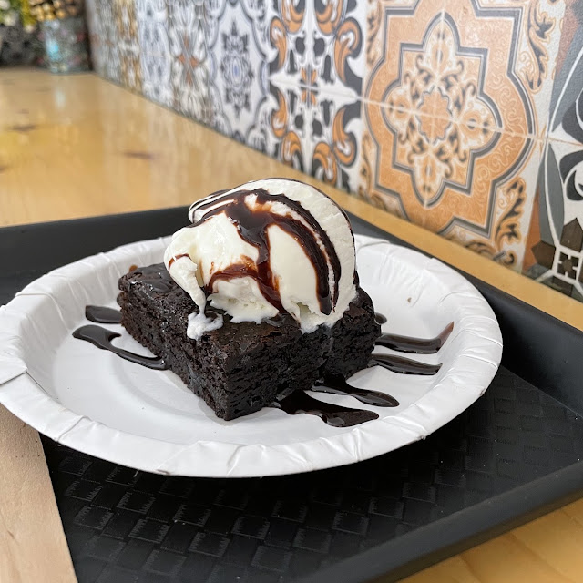 Brownie with Ice Cream