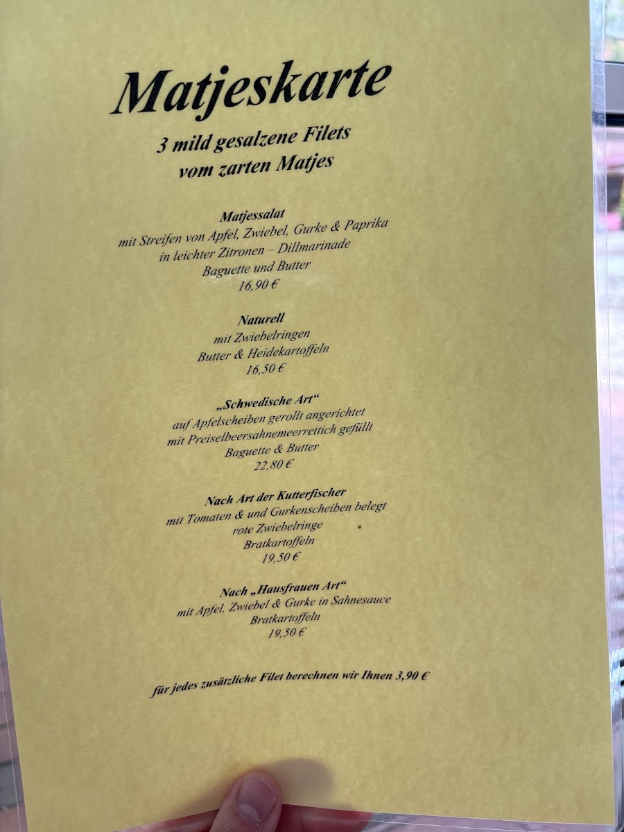 Café Schöne Zeiten – Das Stadtcafé menu board