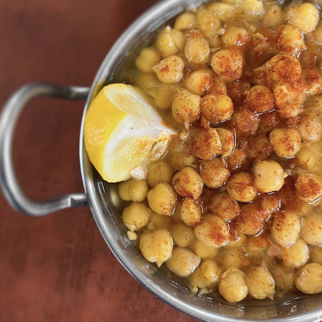 Chick Peas with Lemon