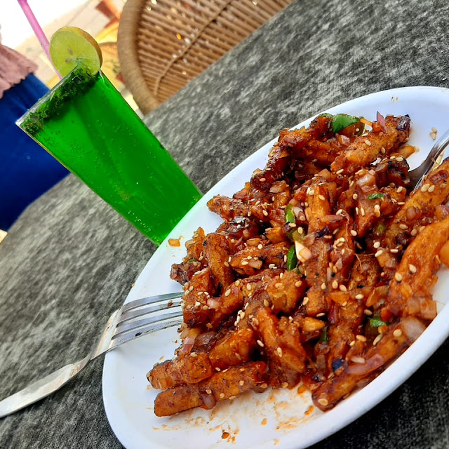 Honey Chilli Potato