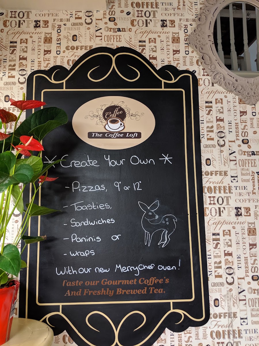 Pocono Glaslough menu board