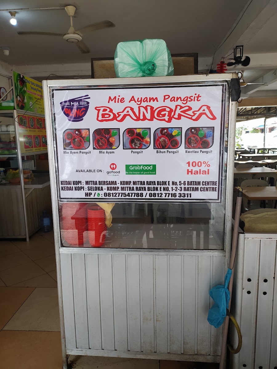 Seloka Coffee House menu board