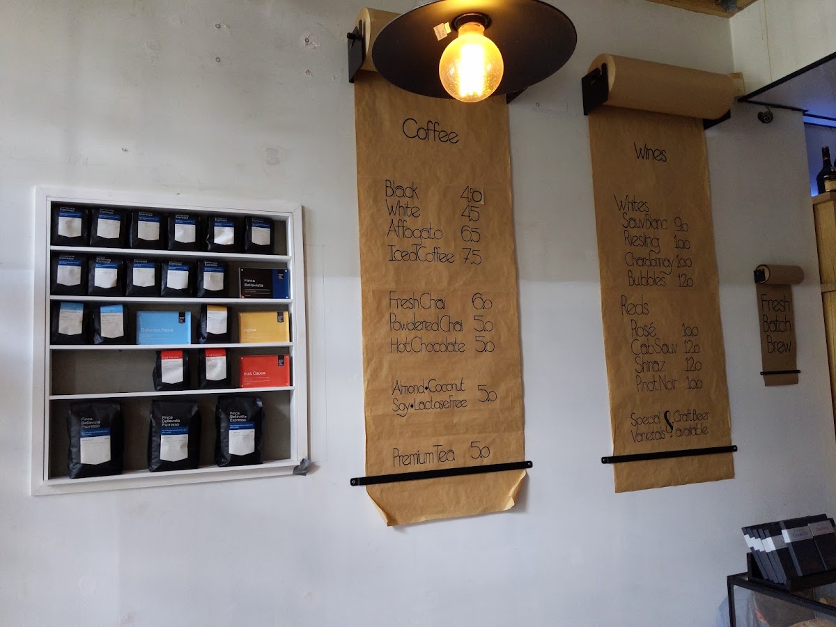 Story So Far menu board
