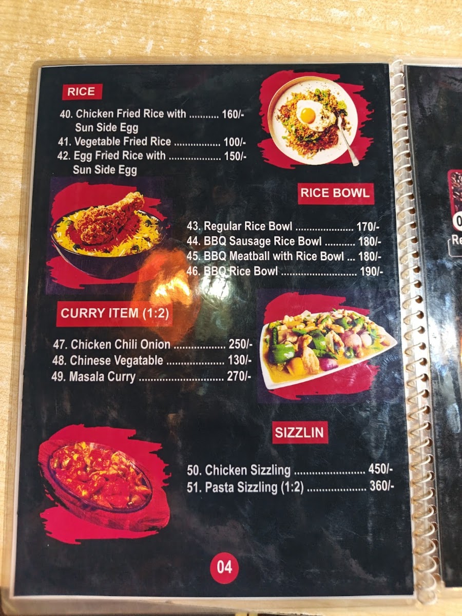 Coffee Time - Faridpur menu board