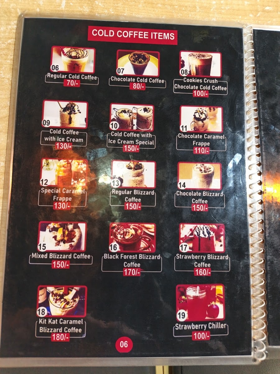 Coffee Time - Faridpur menu board