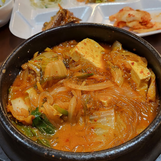 Kimchi Jjigae with Pork & Tofu