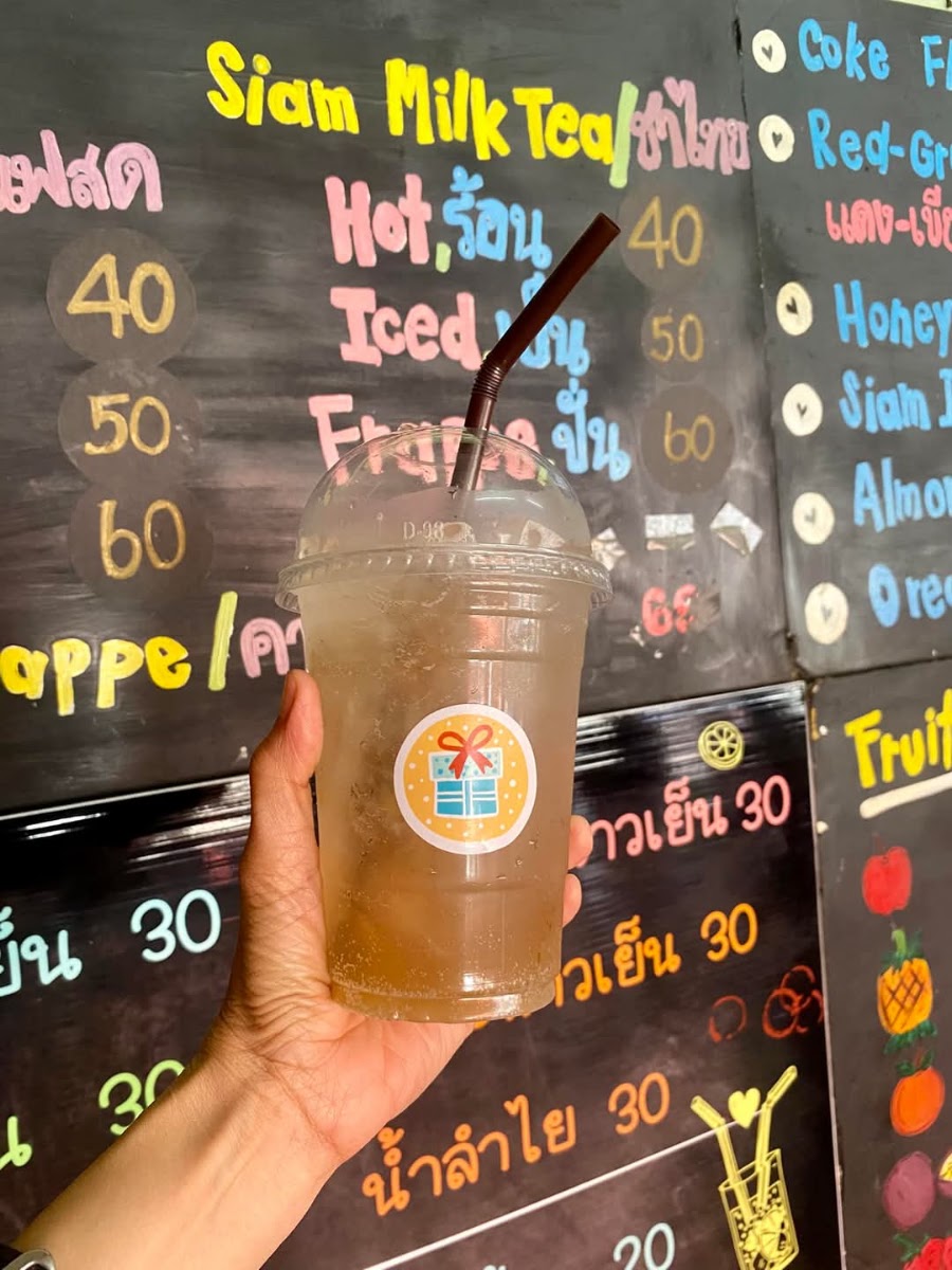 Nongnoo Coffee menu board