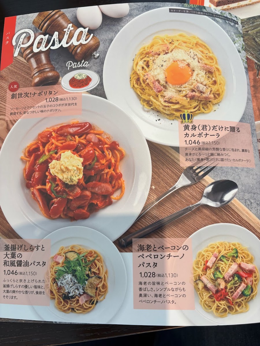 Billion Coffee Fushimi Momoyama menu board
