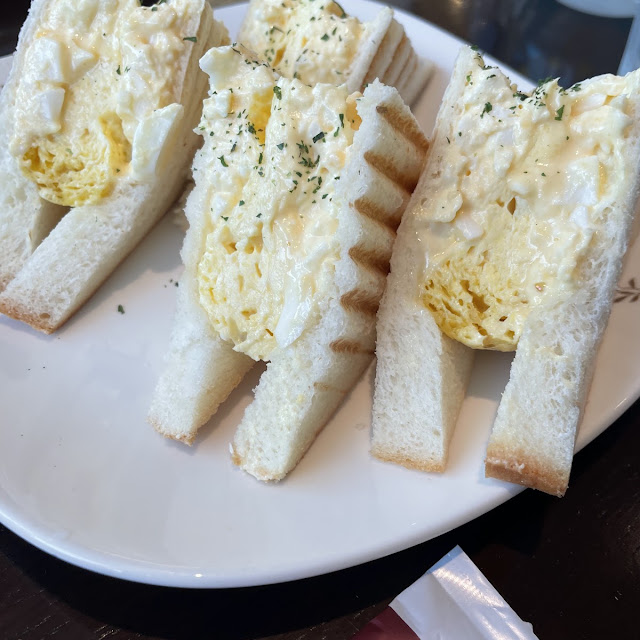 ランチのたまごサンド