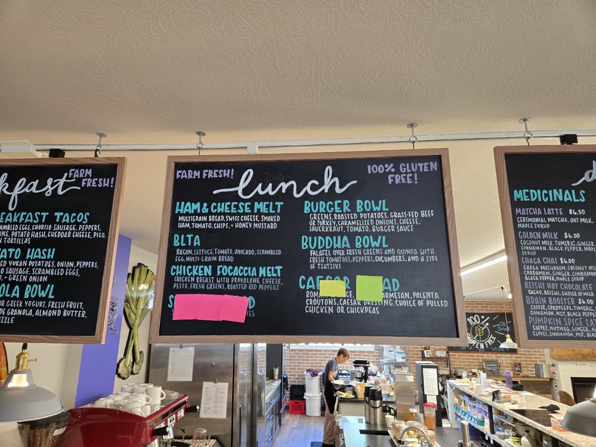 24 Karrot Kitchen menu board