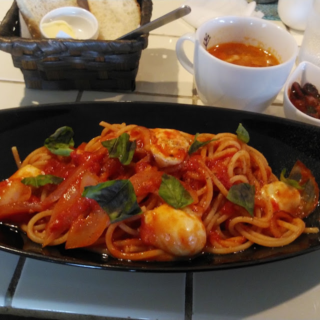 トマトソースのスパゲティ