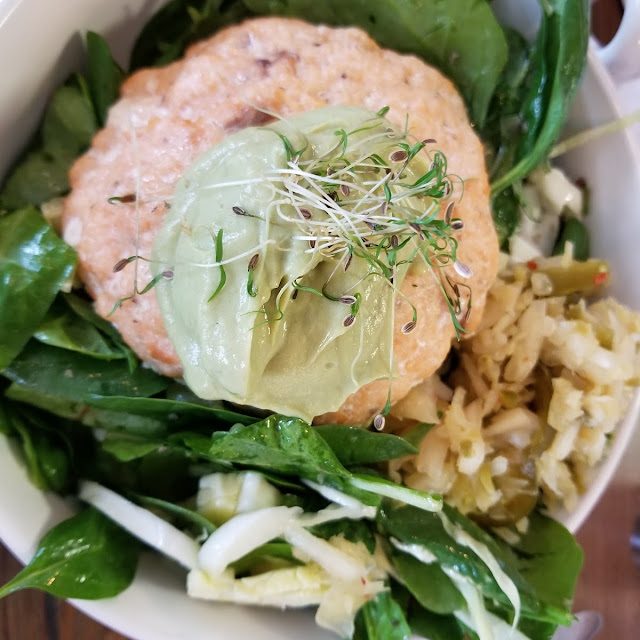 Salmon Buda Bowl