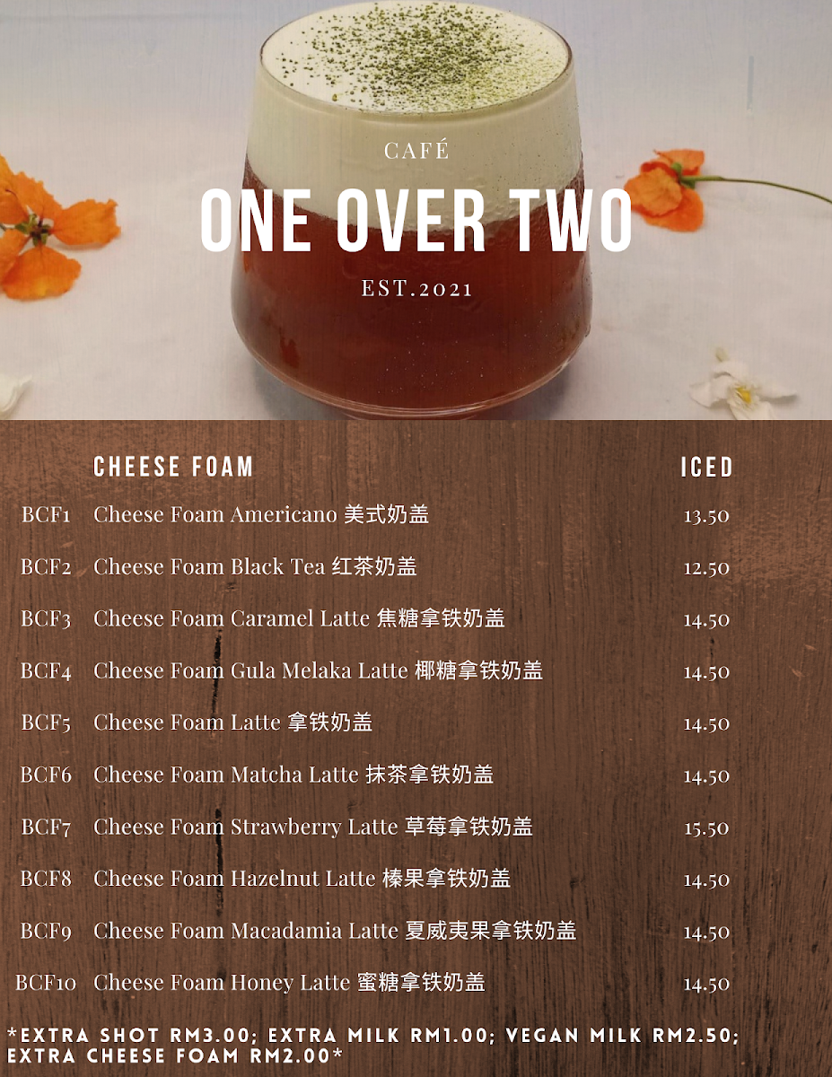 One Over Two Cafe