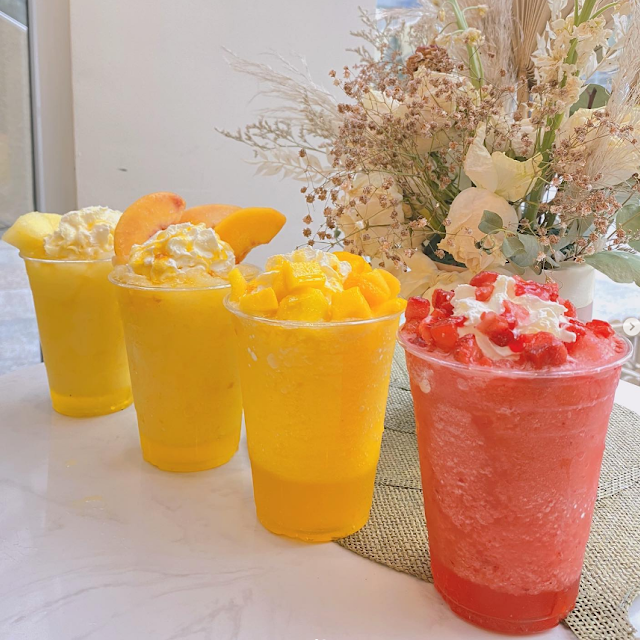 Fresh Mango Slushy