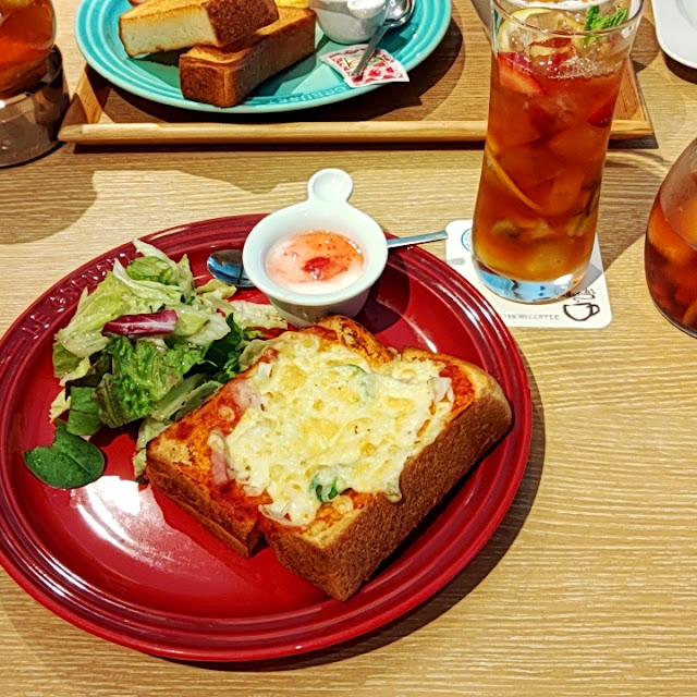 ピザトースト モーニング