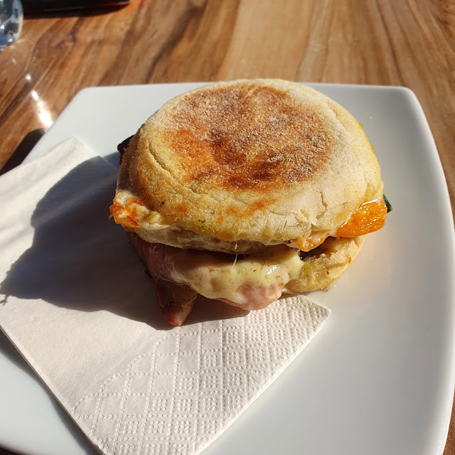 Bacon and Egg Muffin