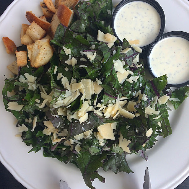 Dressed Kale Caesar