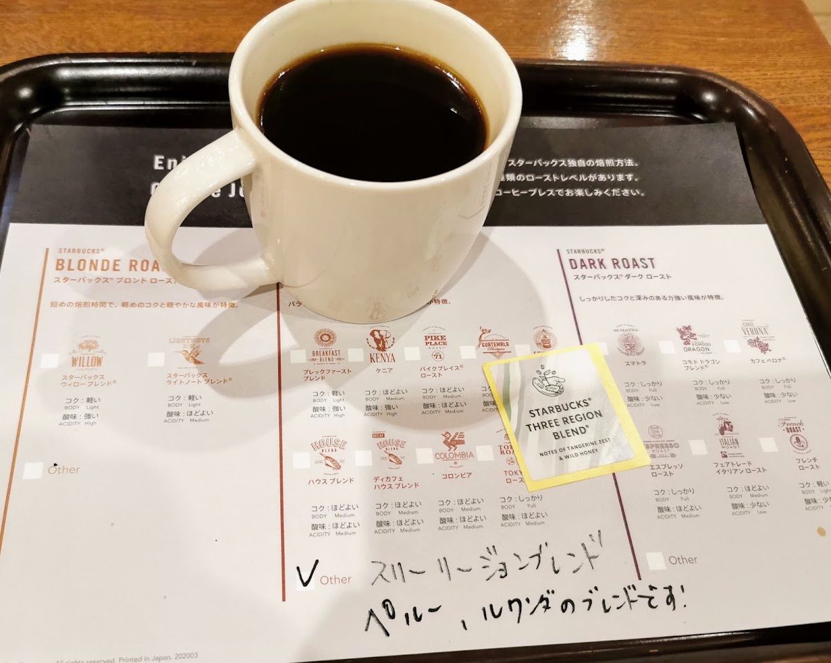 Starbucks Coffee - EQUiA Narimasu menu board