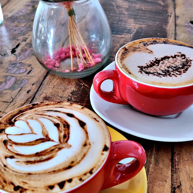 Cappuccino Latte and Mocha Latte