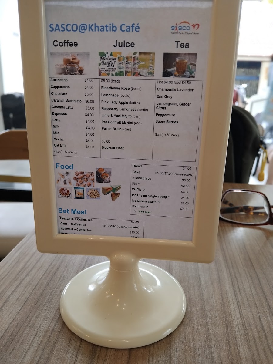 SASCO@Khatib menu board