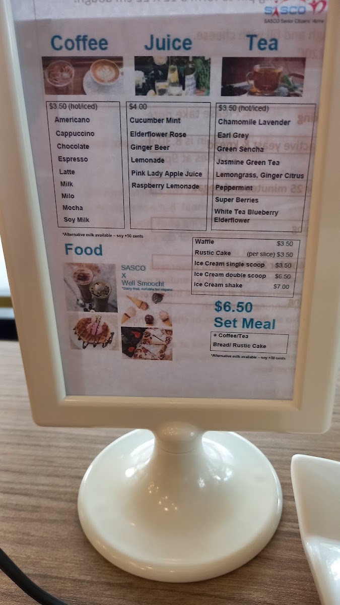 SASCO@Khatib menu board