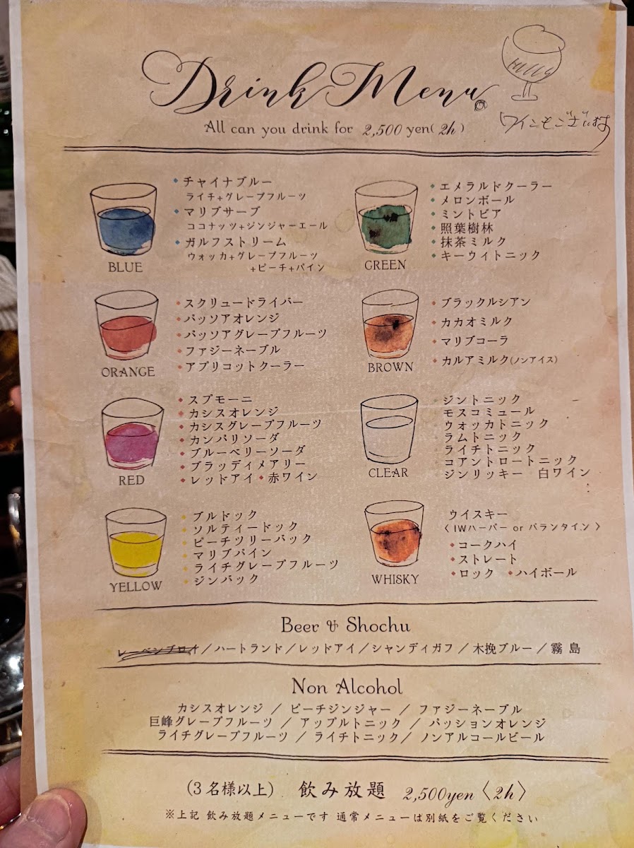 BUCKAYRO menu board