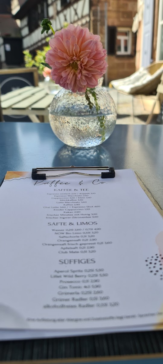 feingemacht menu board