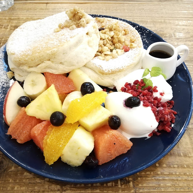 あまおうのパンケーキ