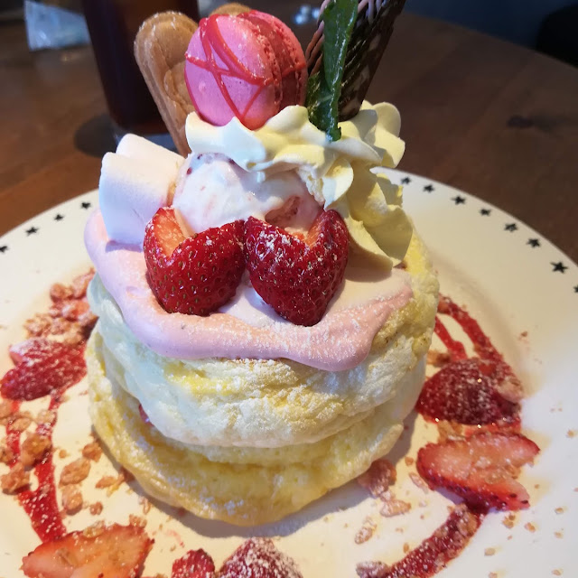 春のパンケーキ