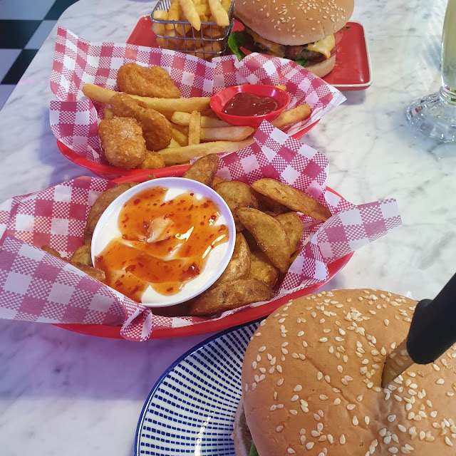 Wedges and Kids Chicken Nuggets and Fries