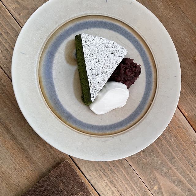 matcha gateau