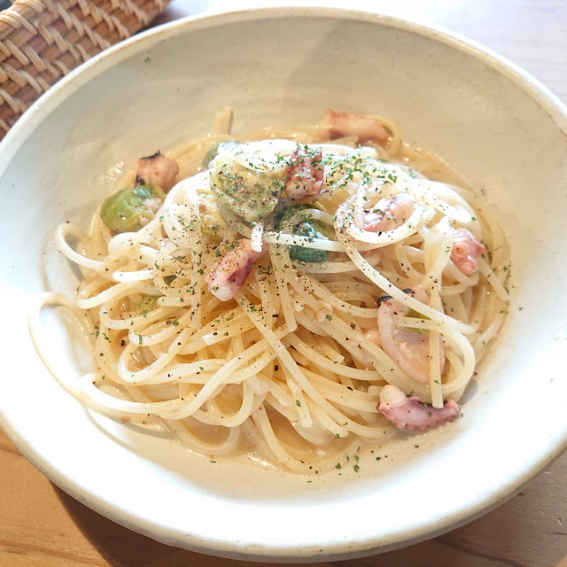 クリームパスタ
