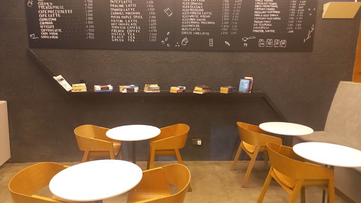 PURESSO Cafe بيوريسو كافيه menu board