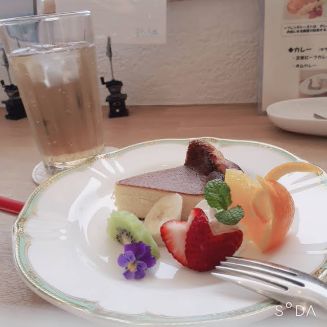 ケーキセット チーズケーキ