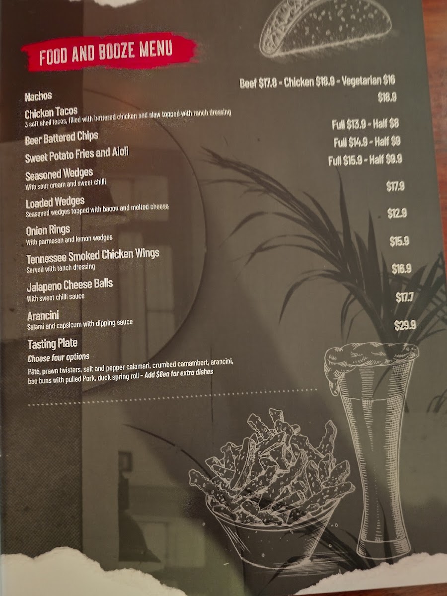 Dalton Cafe menu board