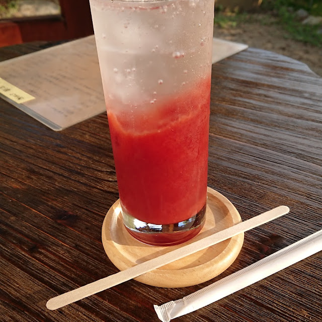 スモモ炭酸水