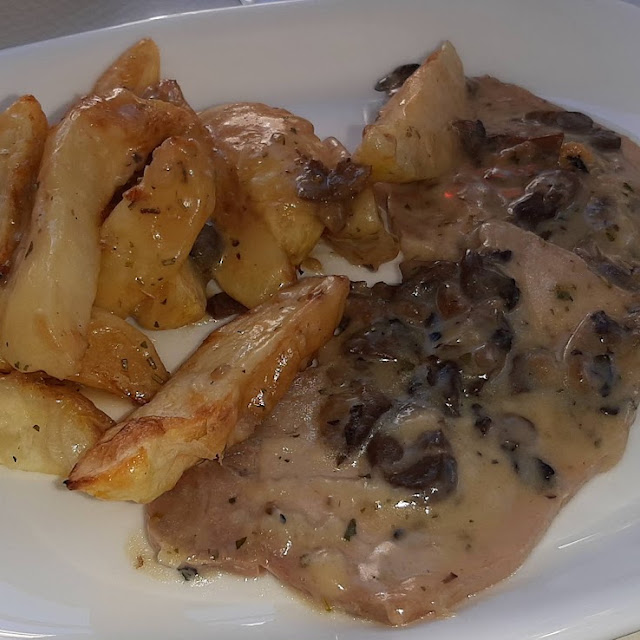 Pollo Funghi E Patate Buono