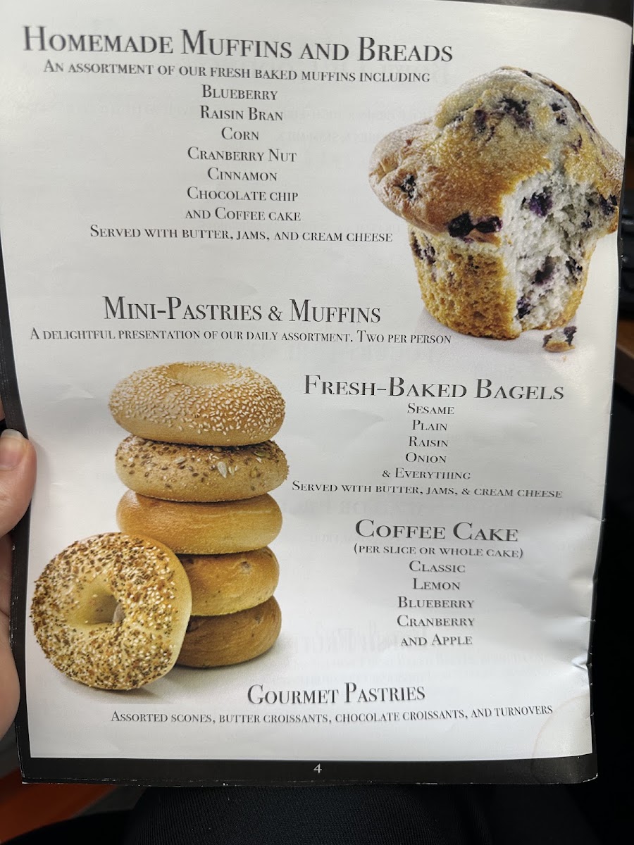 Discovery Cafe menu board