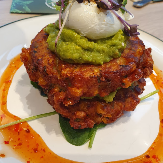 Haloumi Corn Fritters