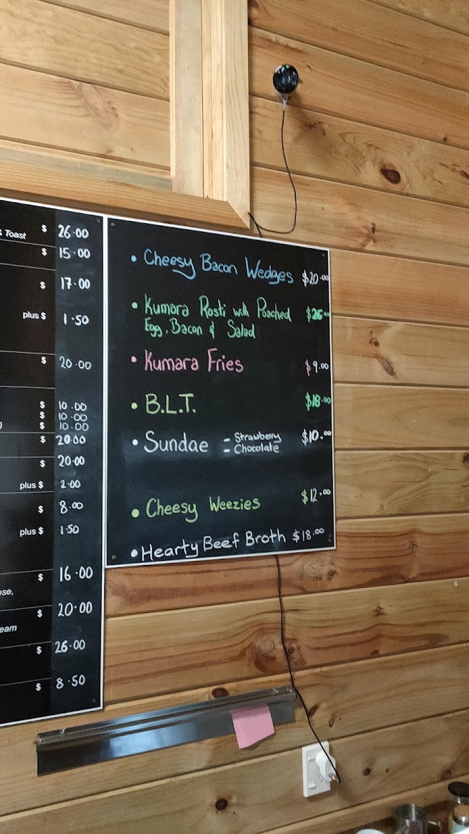 Hereford 'n' a pickle menu board