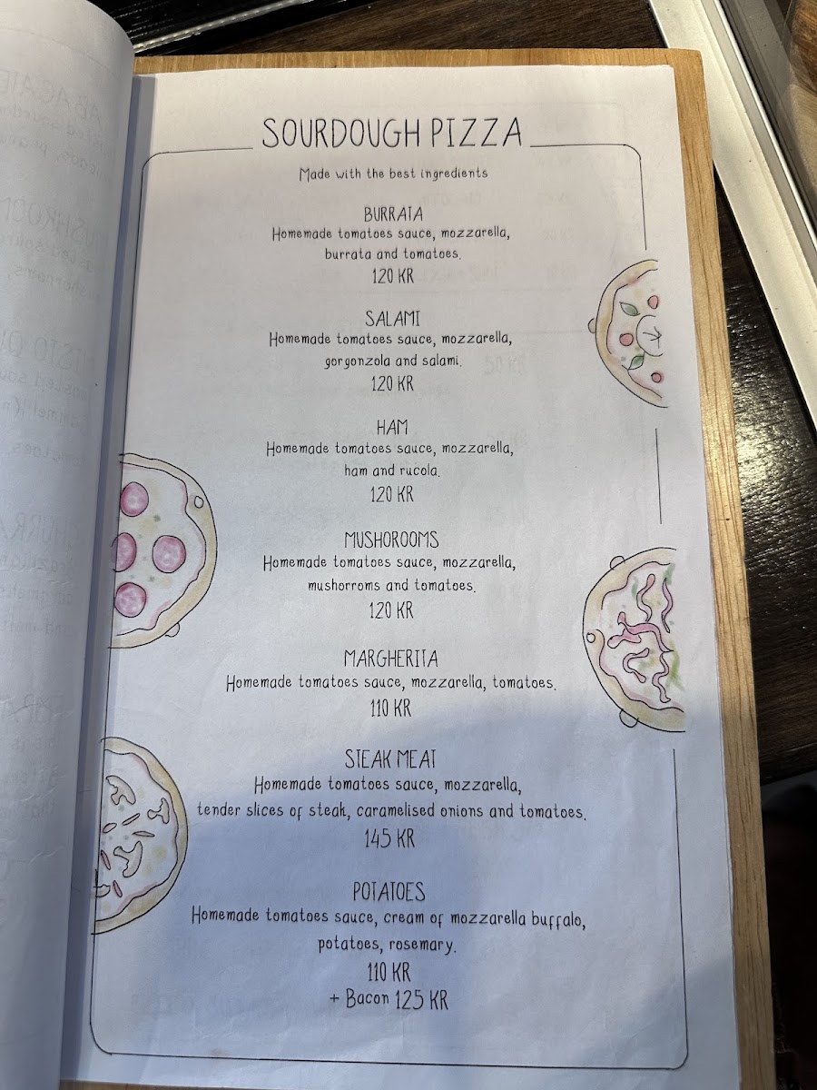Labacate Café menu board