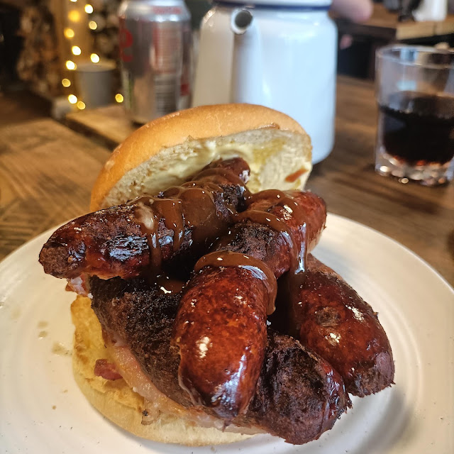 Bacon and Sausage Roll