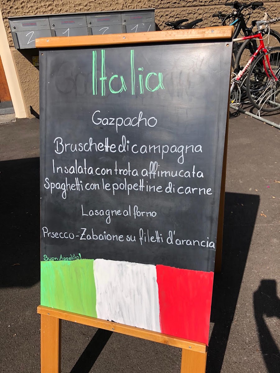 Kafi Pfyfouter menu board