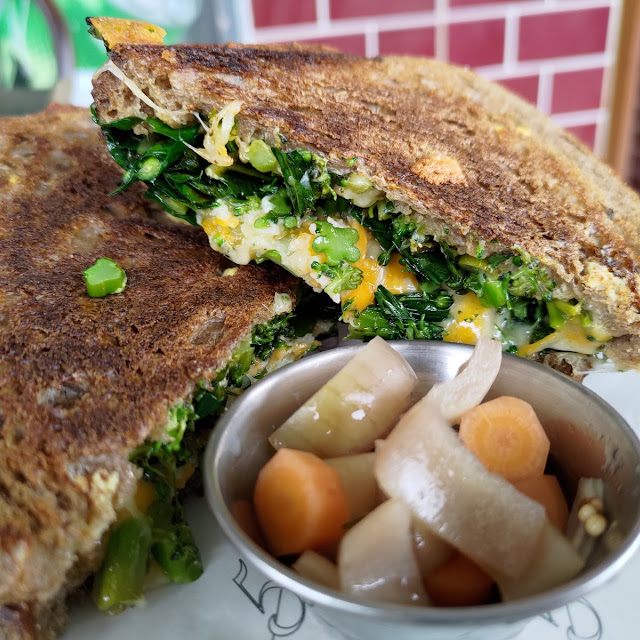 Cheese & Greens Toastie V GFO