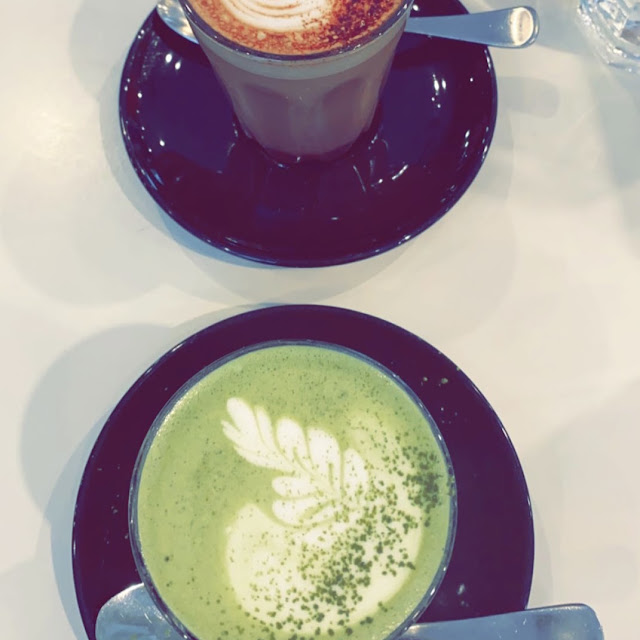 Macchiato and Mocha Coffee