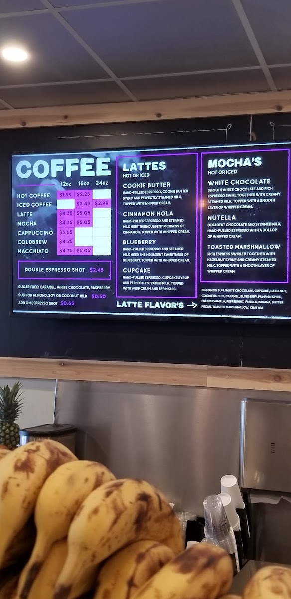 SoBol Hauppauge menu board